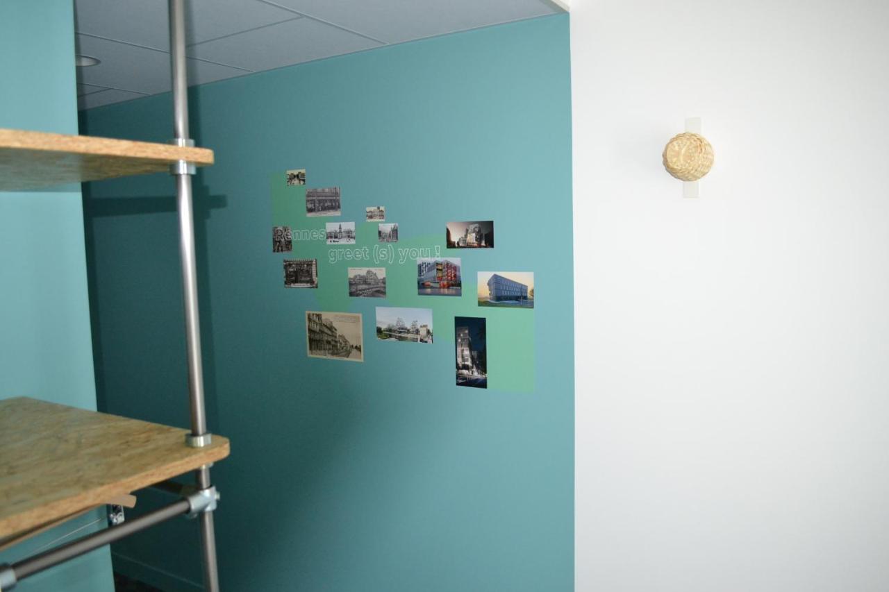 Greet Hotel Rennes Pace Bagian luar foto