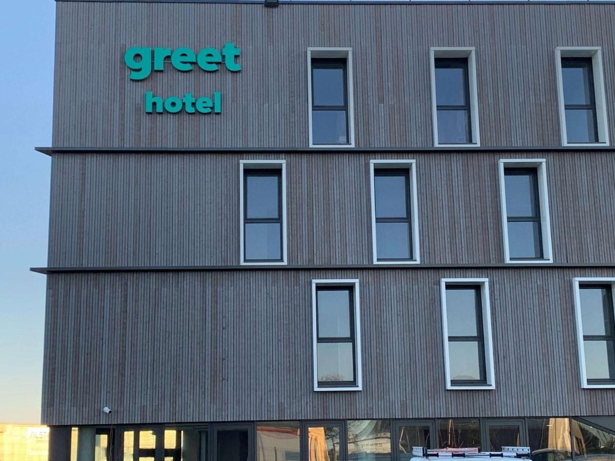 Greet Hotel Rennes Pace Bagian luar foto